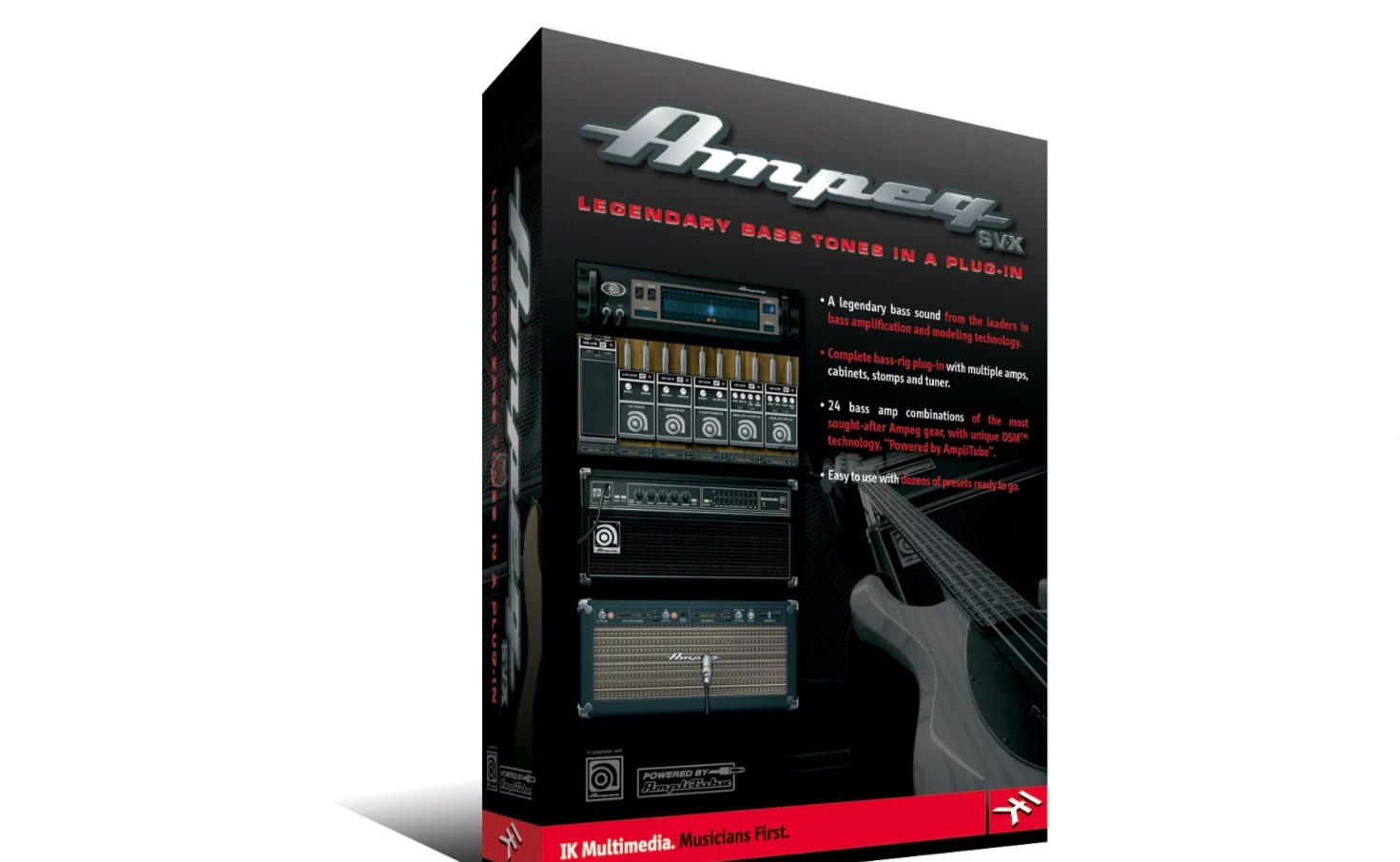 IK Multimedia Amplitube SVX Bass  Amp  Collection